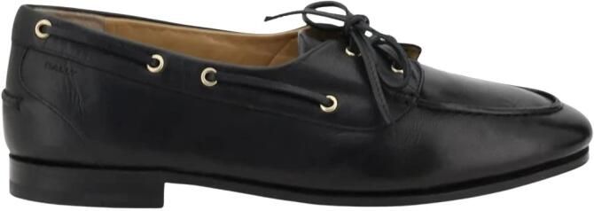 Bally Leren Loafers met Bootgeïnspireerd Ontwerp - Foto 3