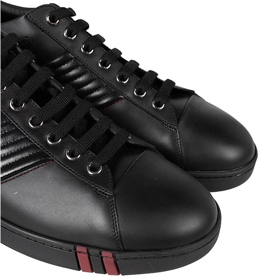Bally Klassieke Leren Veterschoenen Zwart Heren - Foto 2