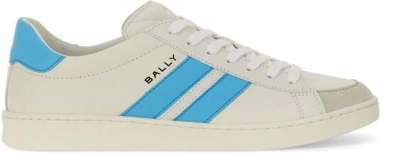 Bally Lage leren sneakers met kenmerkende streepdetail