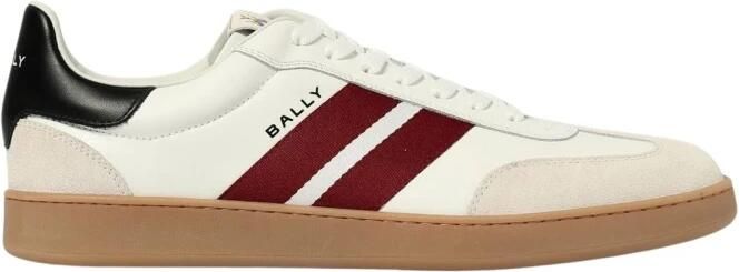 Bally Witte Sneakers met Grosgrain Lintafwerking - Foto 3