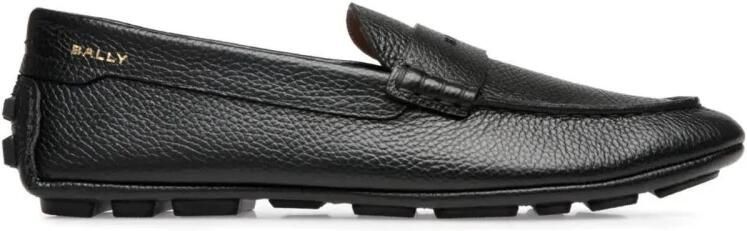 Bally Leren Driving Moccasins