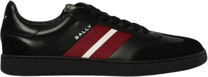 Bally Leren Lage Fashion Sneakers met Vetersluiting