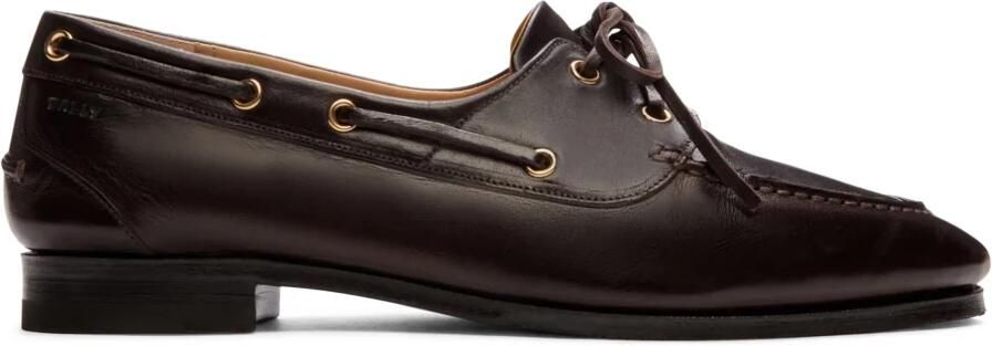 Bally Elegante Leren Veterschoenen Loafers