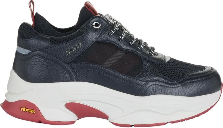 Bally Zwarte Heren Sneaker Comfortabele Moderne Stijl