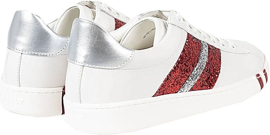 Bally Stijlvolle Sneakers met Comfortabele Veters Wit Dames - Foto 2