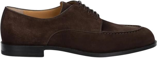 Bally Suede veterloafers
