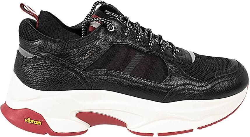 Bally Heren Chunky Low-Top Sneakers Zwart