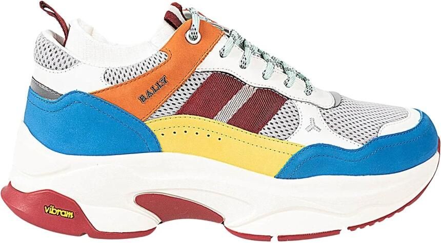 Bally Chunky Lace-Up Sneakers voor Heren Meerkleurig