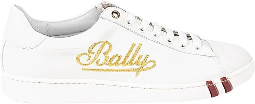 Bally Luxe Veterschoenen Wit Dames