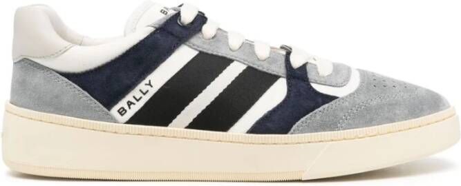 Bally Blauwe Veterschoenen