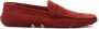 Bally Bordeaux Suede Penny Loafer Red Heren - Thumbnail 1