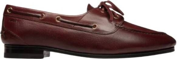 Bally Bruin Leren Mocassin Schoenen