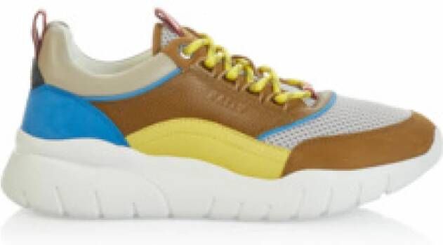 Bally Bruine Heren Sneaker Comfortabele Moderne Stijl