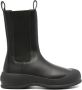 Bally Zwarte Leren Enkellaarzen Clayson Model Black Dames - Thumbnail 1