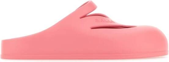 Bally Comfortabele Pantoffels voor Mannen en Vrouwen Pink Dames