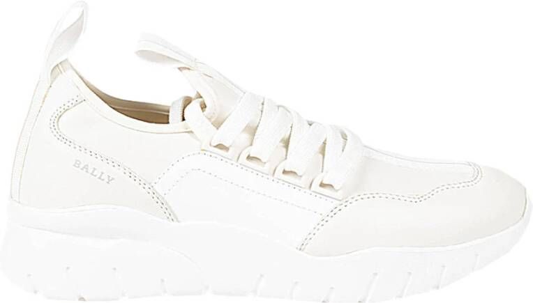 Bally Comfortabele Slip-On Sneakers voor Moderne Vrouwen White Dames