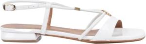 Bally Flat Sandals Wit Dames
