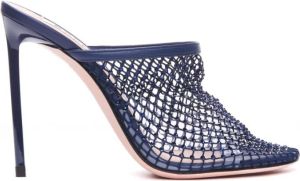 Bally Heeled Mules Blauw Dames