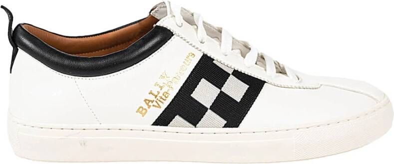 Bally Heren Veterschoenen White Heren