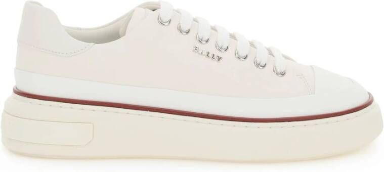 Bally Ivoorleren sneakers White Dames