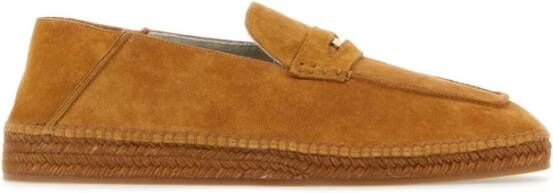 Bally Kameel suède espadrilles Stijlvol en comfortabel Brown Heren