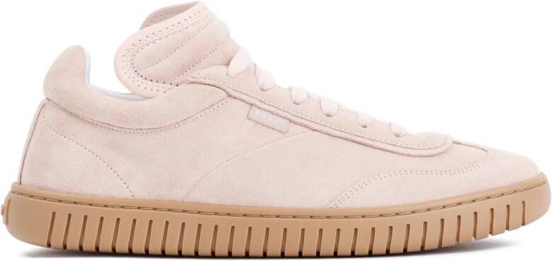 Bally Luxe Suède Sneakers Pink Dames