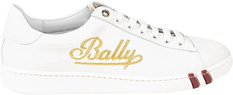 Bally Luxe Veterschoenen Wit Dames