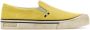 Bally Pastelgele Suede Leroy Slip Ons Yellow Heren - Thumbnail 1
