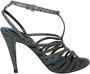 Bally Pre-owned Leather heels Gray Dames - Thumbnail 1