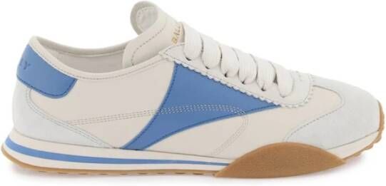 Bally Leren Sonney Sneakers met Contrasterende Inzetstukken Multicolor Dames