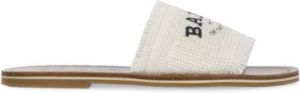 Bally Sandalen Bianka Flat in white