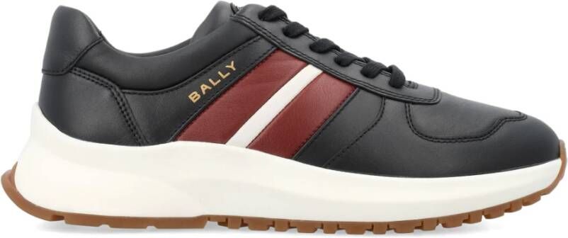 Bally Sneaker Stijl Leren Lage Schoenen Multicolor Heren