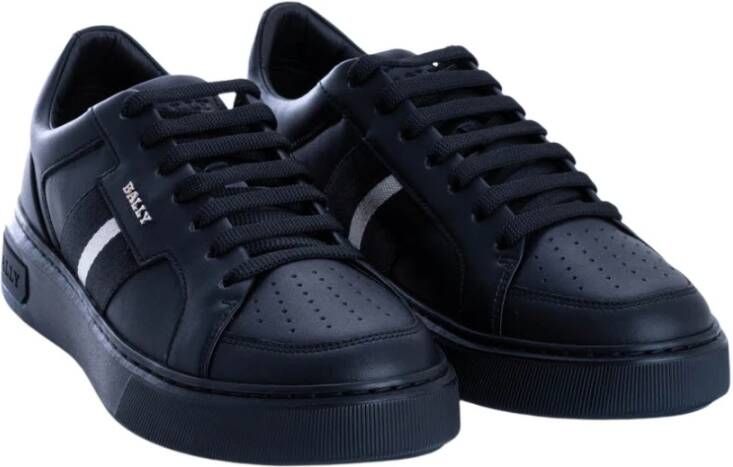 Bally Stijlvolle zwarte sneakers voor heren Zwart Heren