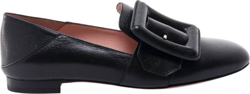 Bally Stijlvolle zwarte leren loafers Ss23