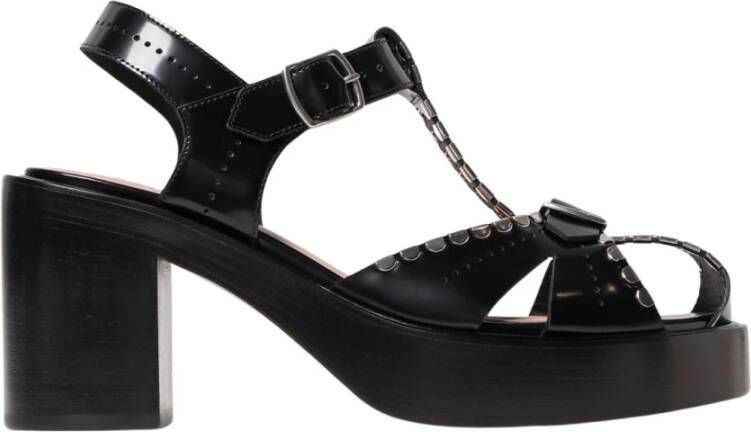 Bally Studded Platform Sandals Elegant Style