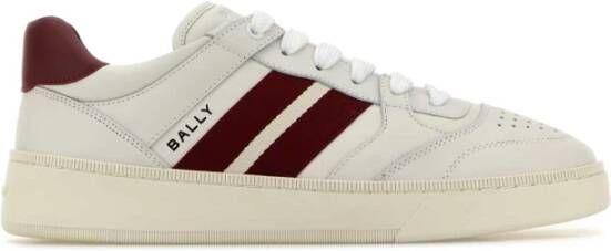 Bally Witte Leren Rebby Sneakers