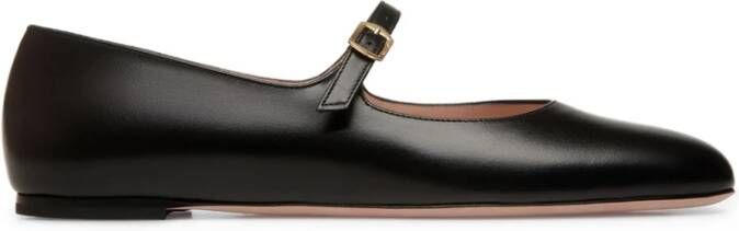 Bally Zwarte Gespband Ronde Neus Platte Schoenen - Foto 2