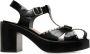 Bally Zwarte gespsluitende blokhak schoenen - Thumbnail 1