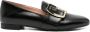 Bally Zwarte Leren Instap Sandalen - Thumbnail 1