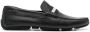 Bally Zwarte Pearce Leren Instappers Black Heren - Thumbnail 1