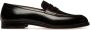 Bally Zwarte leren platte schoenen - Thumbnail 1