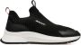 Bally Zwarte Mesh Logo-Appliqué Sneakers Black Heren - Thumbnail 1