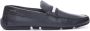 Bally Zwarte Pearce Leren Instappers Black Heren - Thumbnail 4