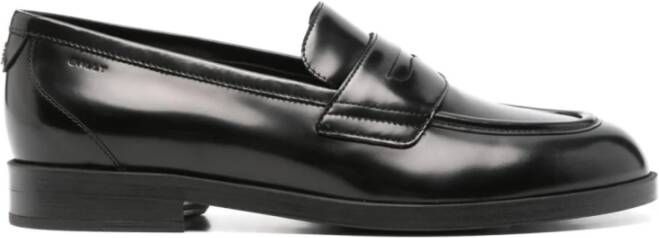 Bally Zwarte Platte Schoenen Elegante Stijl Black Dames