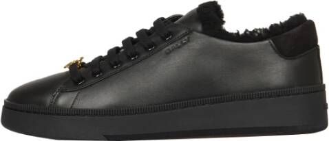 Bally Zwarte Ryver-Fur Sneakers Black Heren