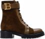 Balmain Ankle boots with logo Bruin Dames - Thumbnail 1