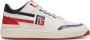Balmain B-Court mid-top leren sneakers White Heren - Thumbnail 1