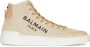 Balmain Sneakers B-Court High-Top-Sneakers Jacquard in beige - Thumbnail 1