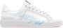 Balmain Leren sneakers met XL handtekening White Dames - Thumbnail 5