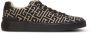 Balmain B-Court trainers met jacquard monogram Black Heren - Thumbnail 1